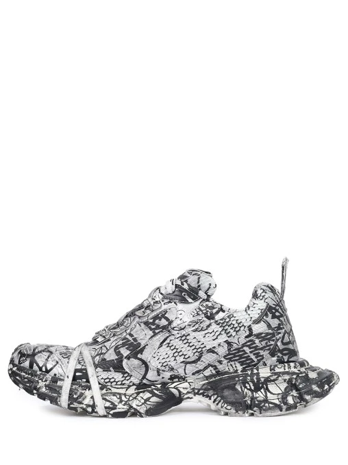Кроссовки текстильные 3XL Extreme Graffiti BALENCIAGA