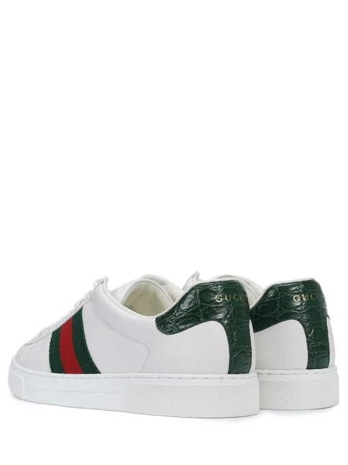 Кеды кожаные Ace GUCCI