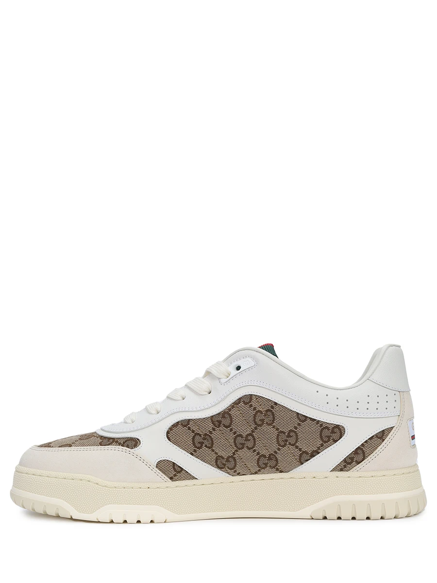 Кеды комбинированные Gucci Re-Web