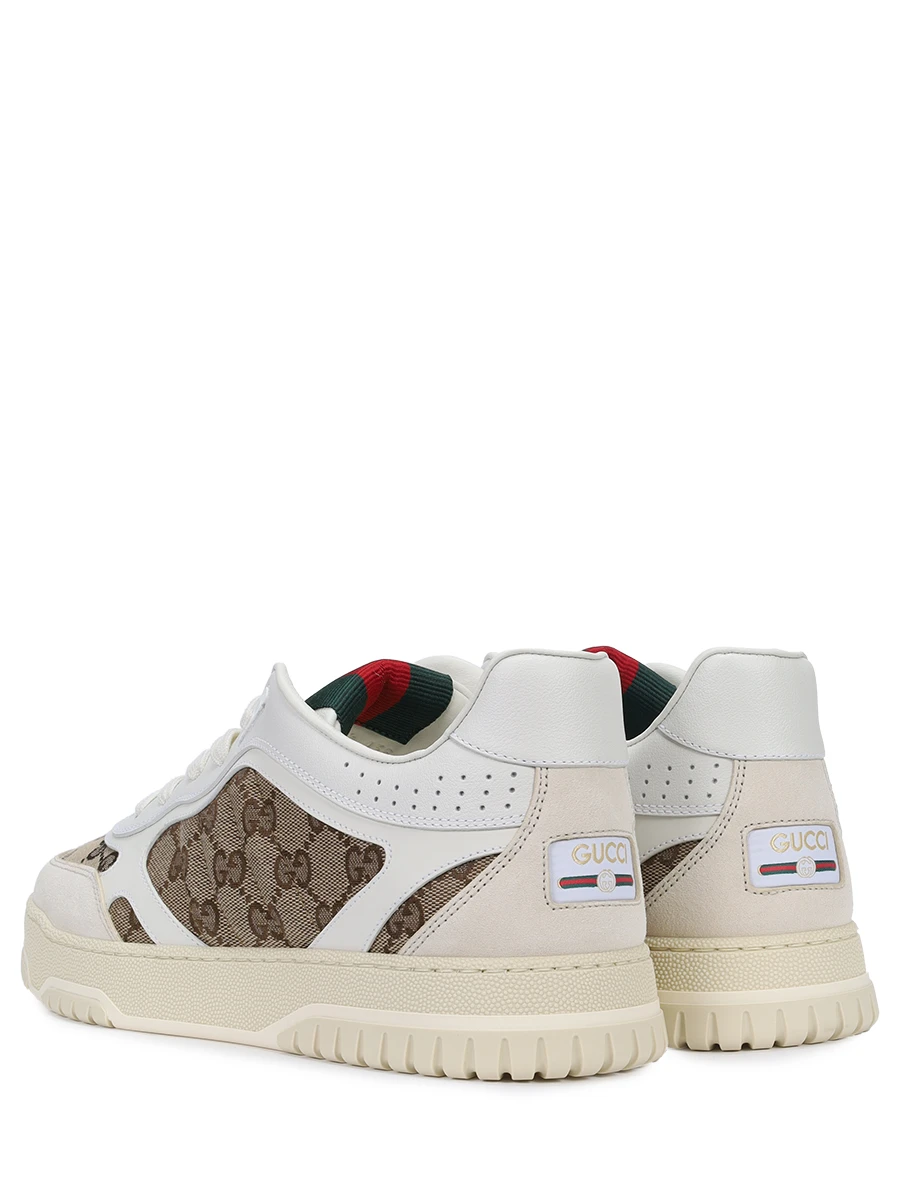 Кеды комбинированные Gucci Re-Web