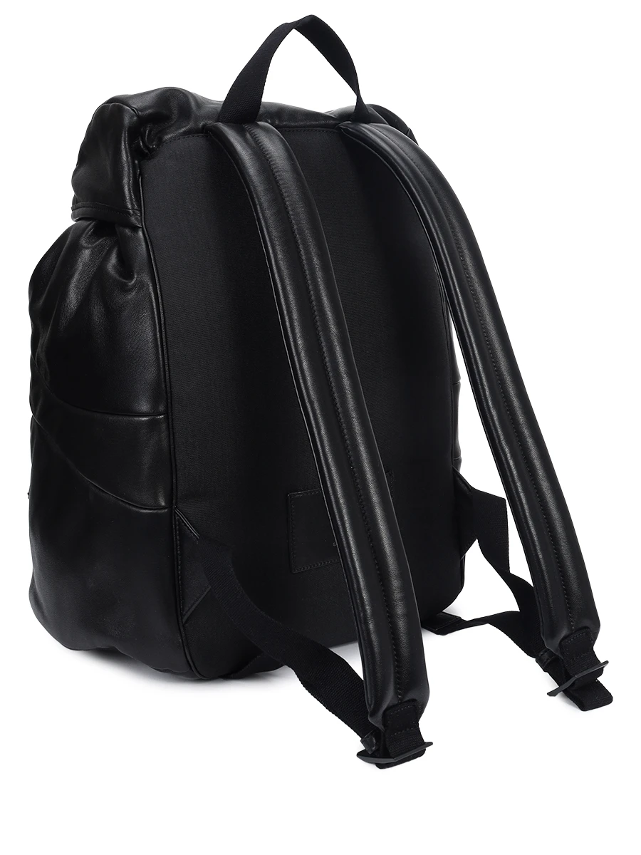 Рюкзак из кожи и текстиля