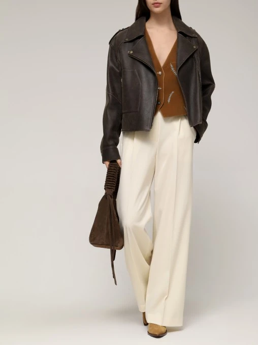 Брюки шерстяные Olives CELLESTERRA