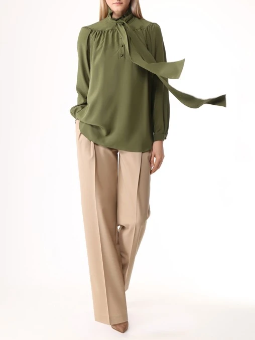 Блуза шелковая «Мадина» HANUM