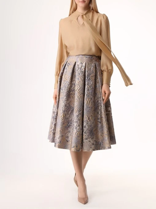 Блуза шелковая HANUM