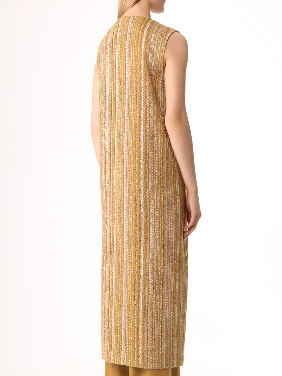 Жилет с пайетками