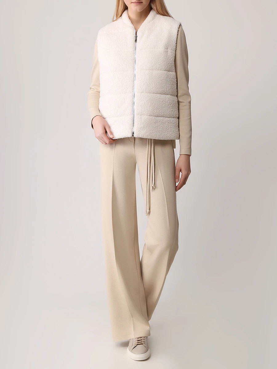 Жилет из экомеха «Фабиано»