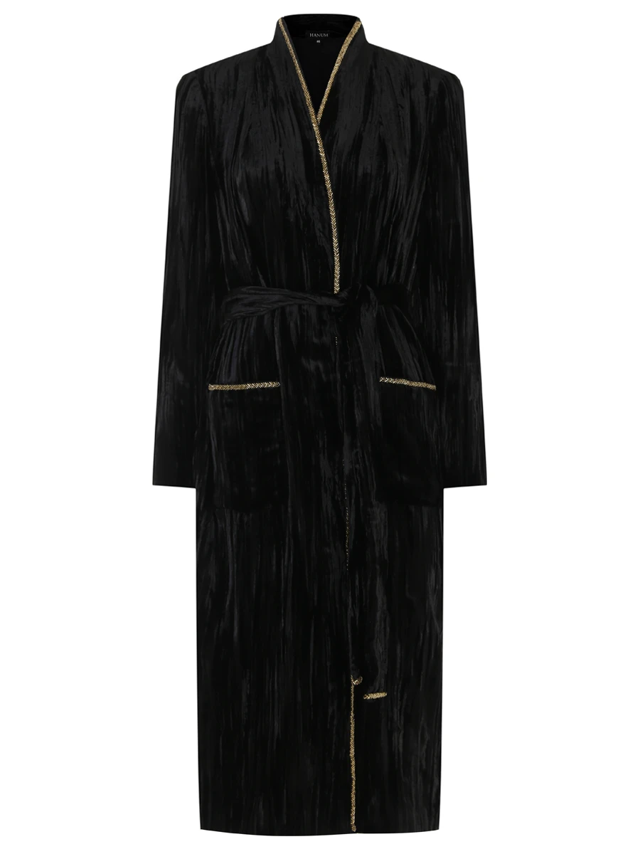 Кафтан из шелка и вискозы