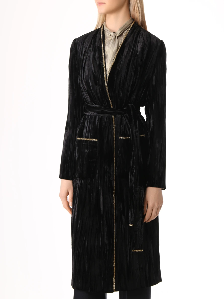 Кафтан из шелка и вискозы