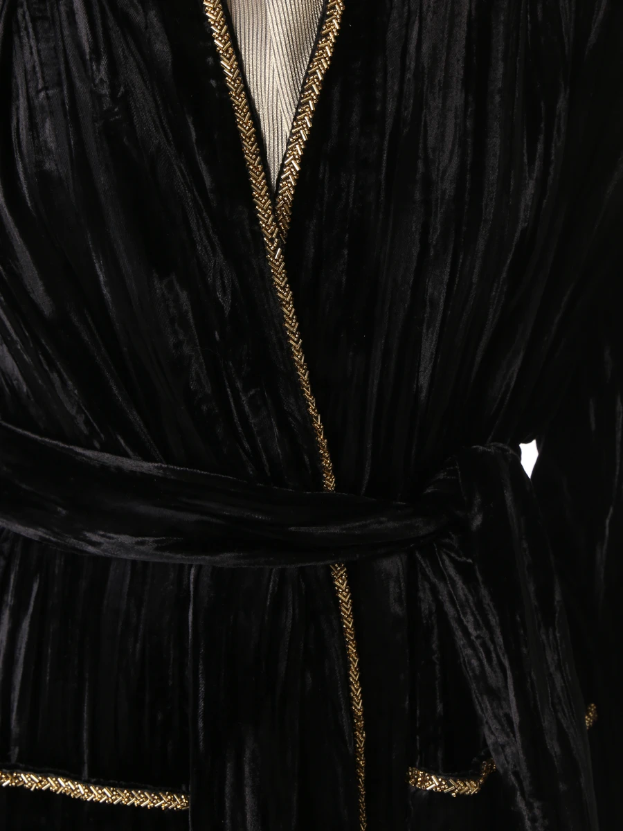 Кафтан из шелка и вискозы