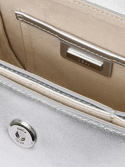 Сумка кожаная Cubby Silver OSOI