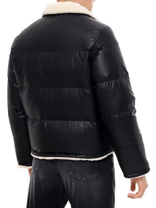 Пуховик стеганый SAINT LAURENT
