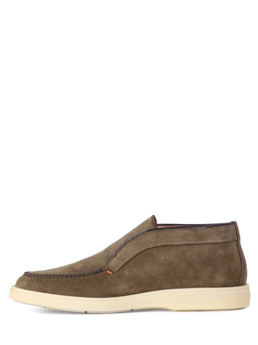 Лоферы замшевые SANTONI