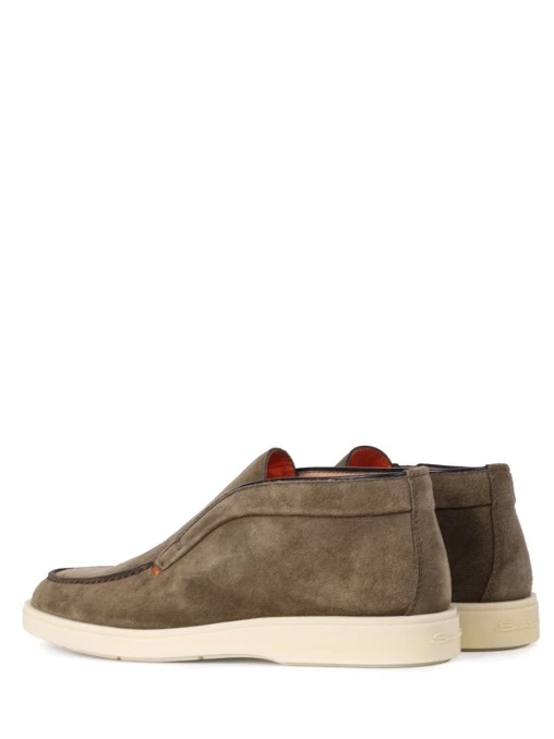 Лоферы замшевые SANTONI