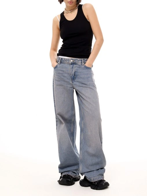 Джинсы хлопковые IANIS CHAMALIDY