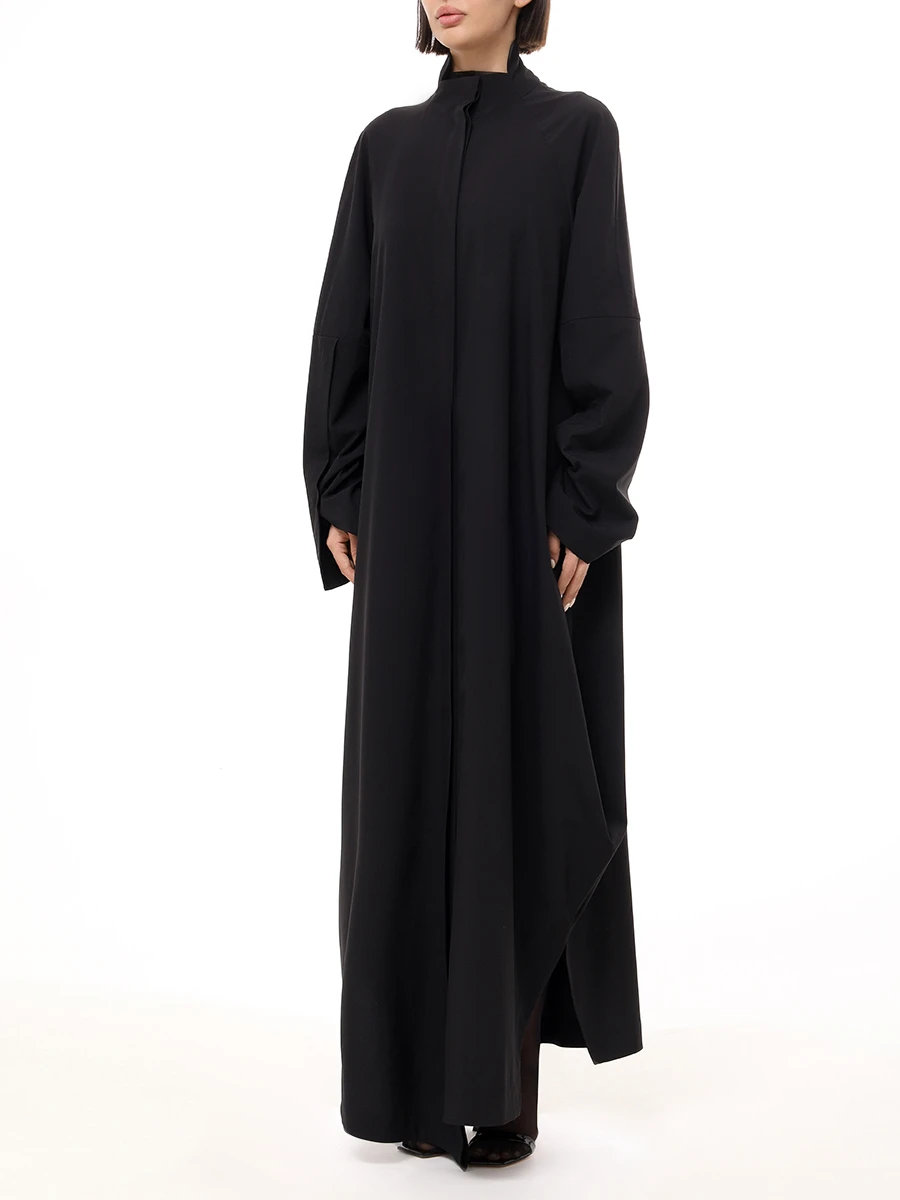 Платье однотонное