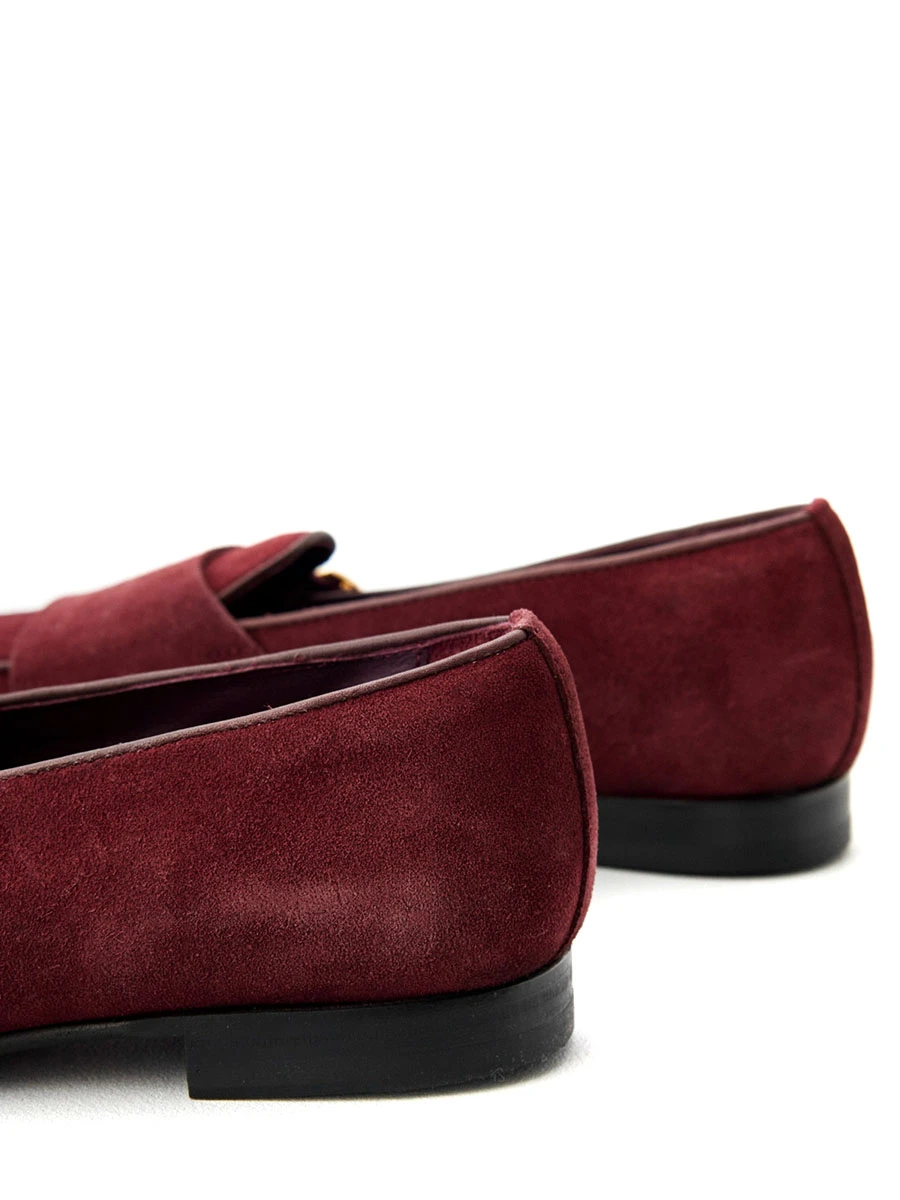 Монки замшевые