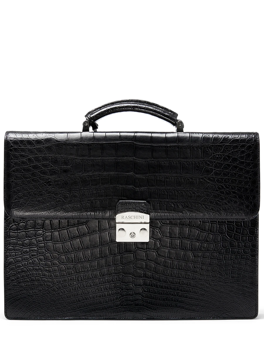 Портфель из кожи крокодила