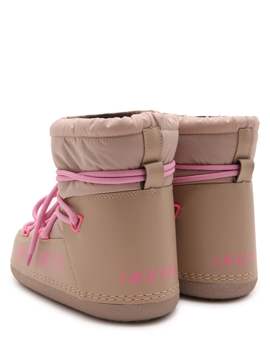 Ботинки комбинированные на меху