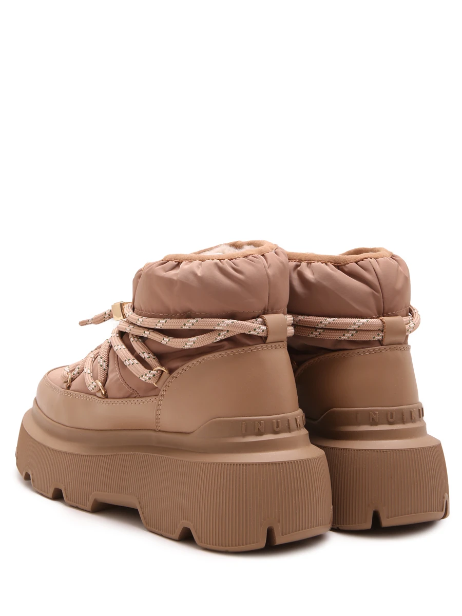 Ботинки комбинированные на меху