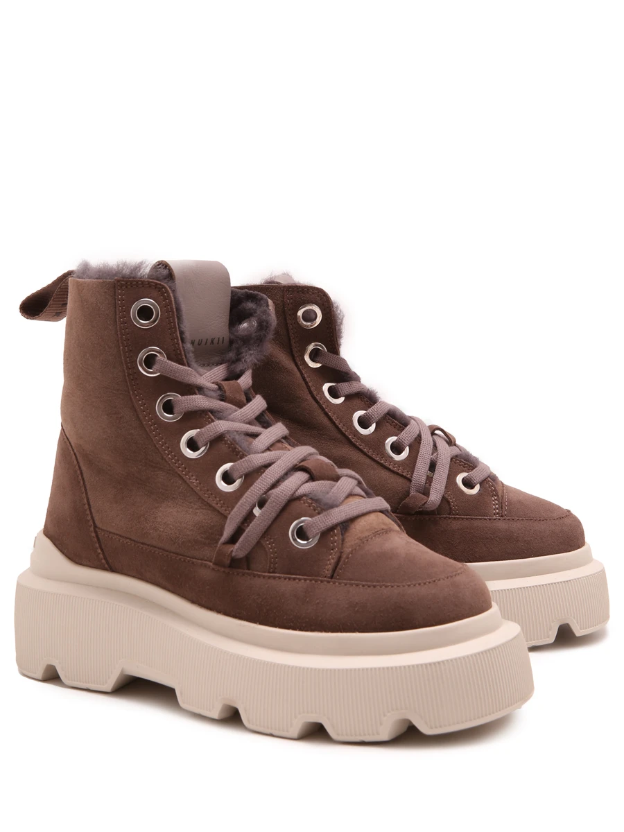 Ботинки комбинированные на меху