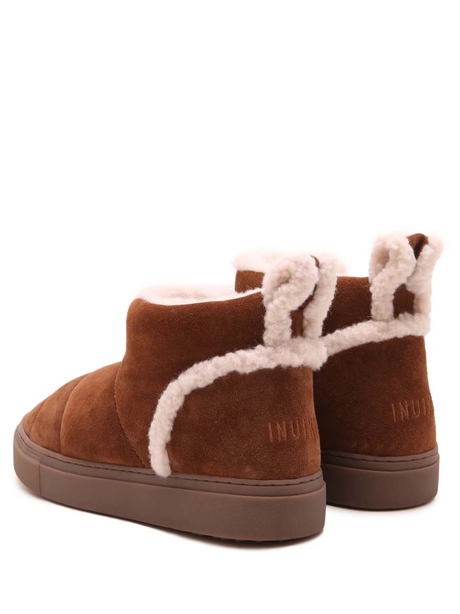 Ботинки комбинированные на меху