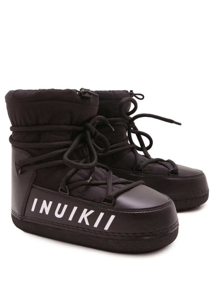 Ботинки комбинированные на меху