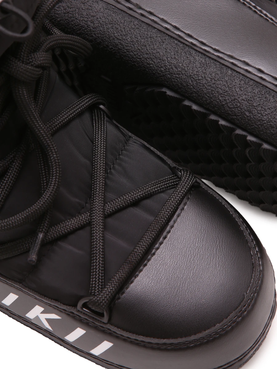 Ботинки комбинированные на меху