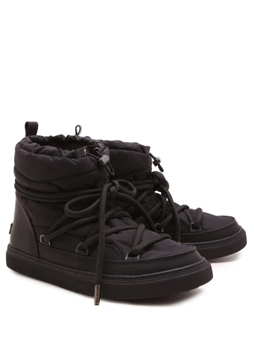 Ботинки комбинированные на меху INUIKII