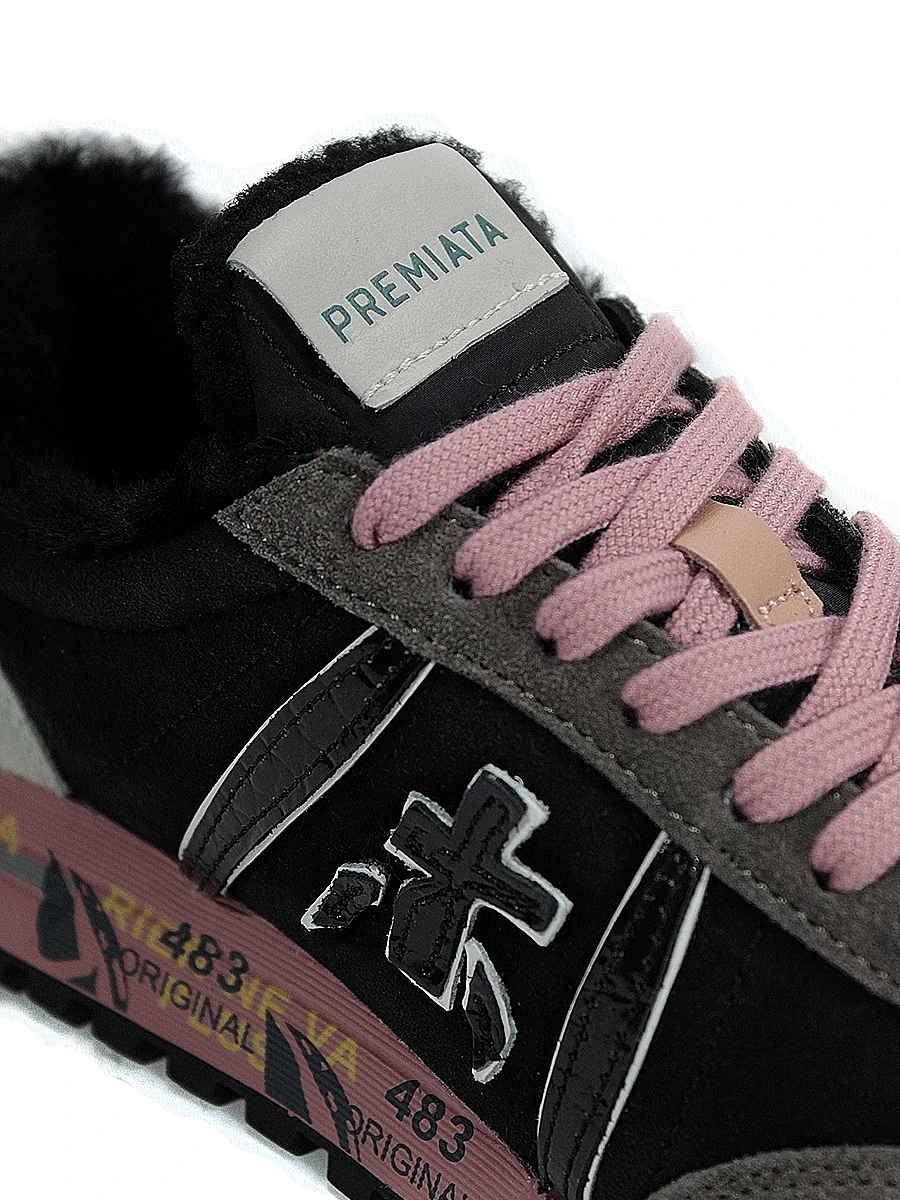 Кроссовки замшевые на меху Lucyd