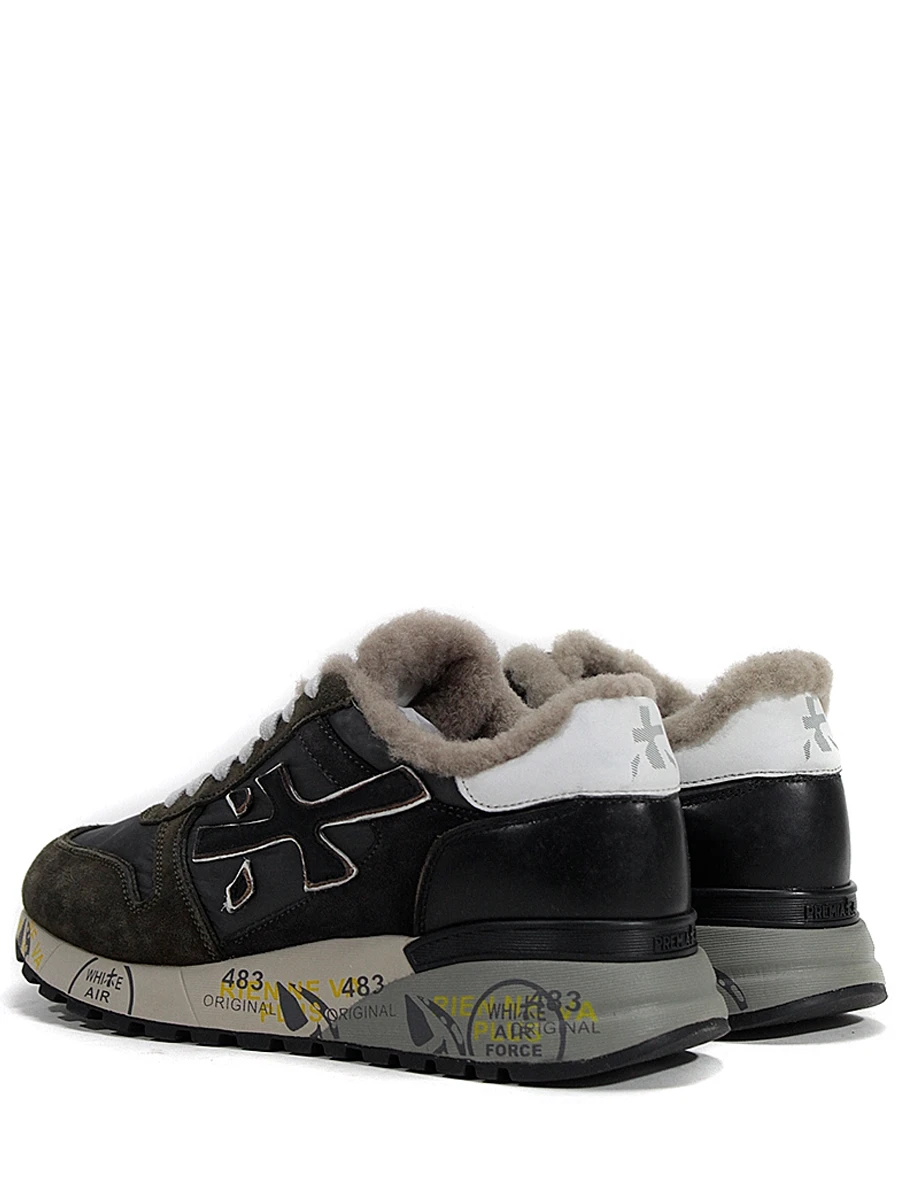 Кроссовки комбинированные на меху Mick