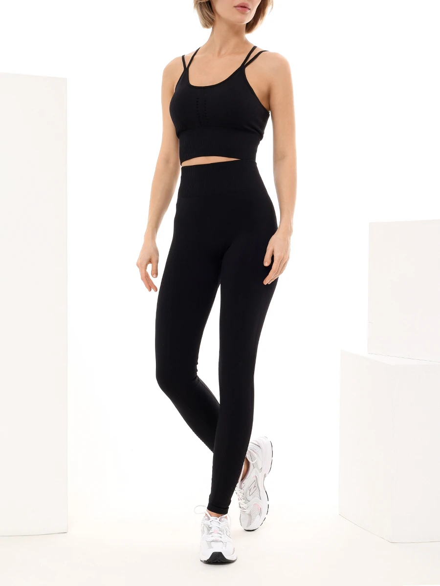 Леггинсы однотонные