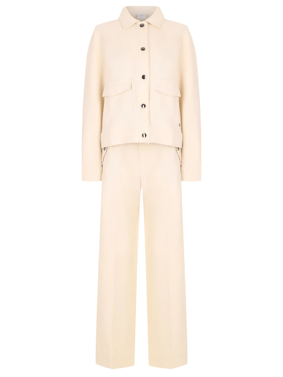 Костюм однотонный