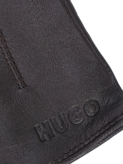 Перчатки кожаные HUGO