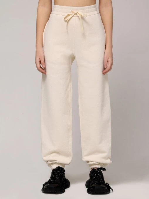 Брюки хлопковые JIL SANDER