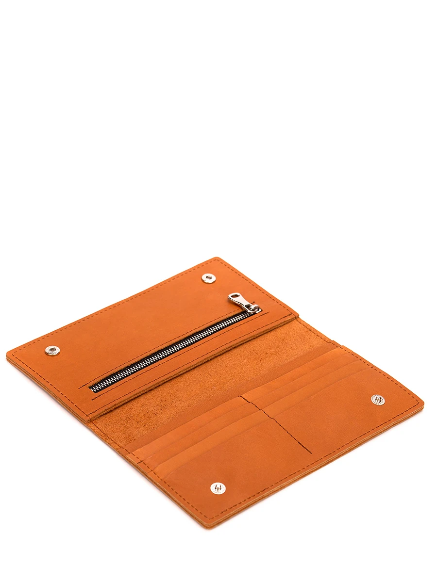 Бумажник кожаный