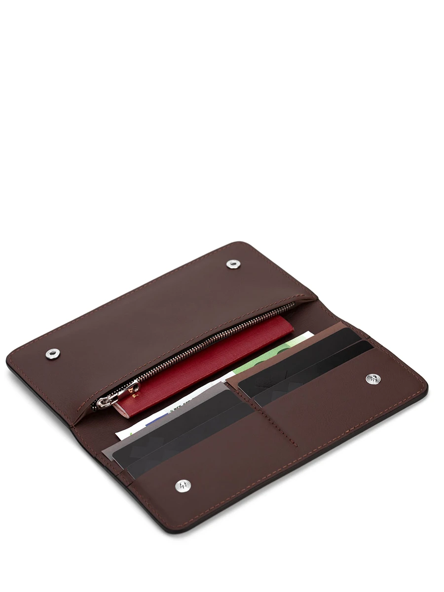 Бумажник кожаный