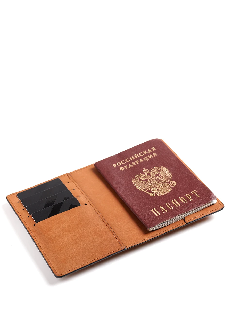 Обложка для паспорта кожаная