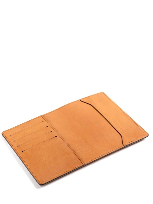 Обложка для паспорта кожаная LONG RIVER