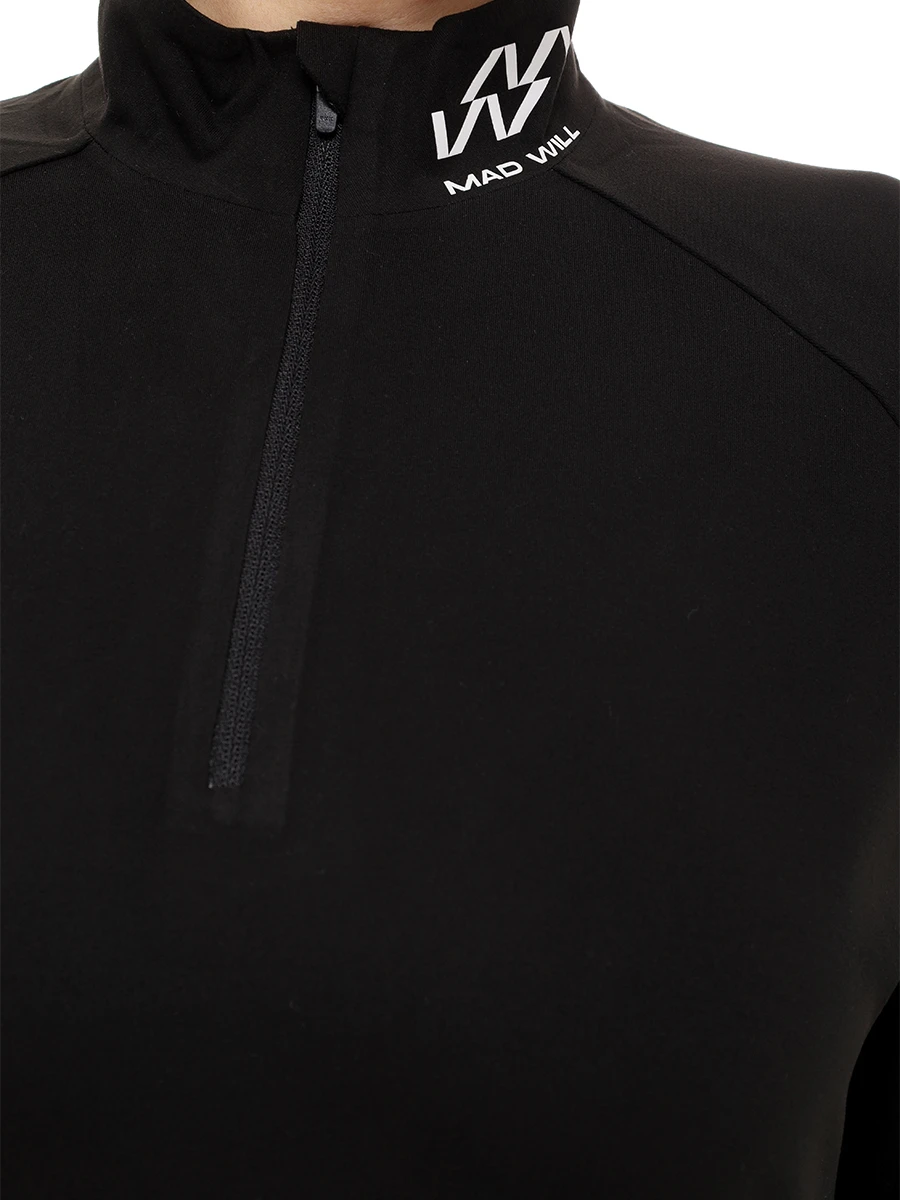 Бадлон однотонный Tech Long sleeve zip