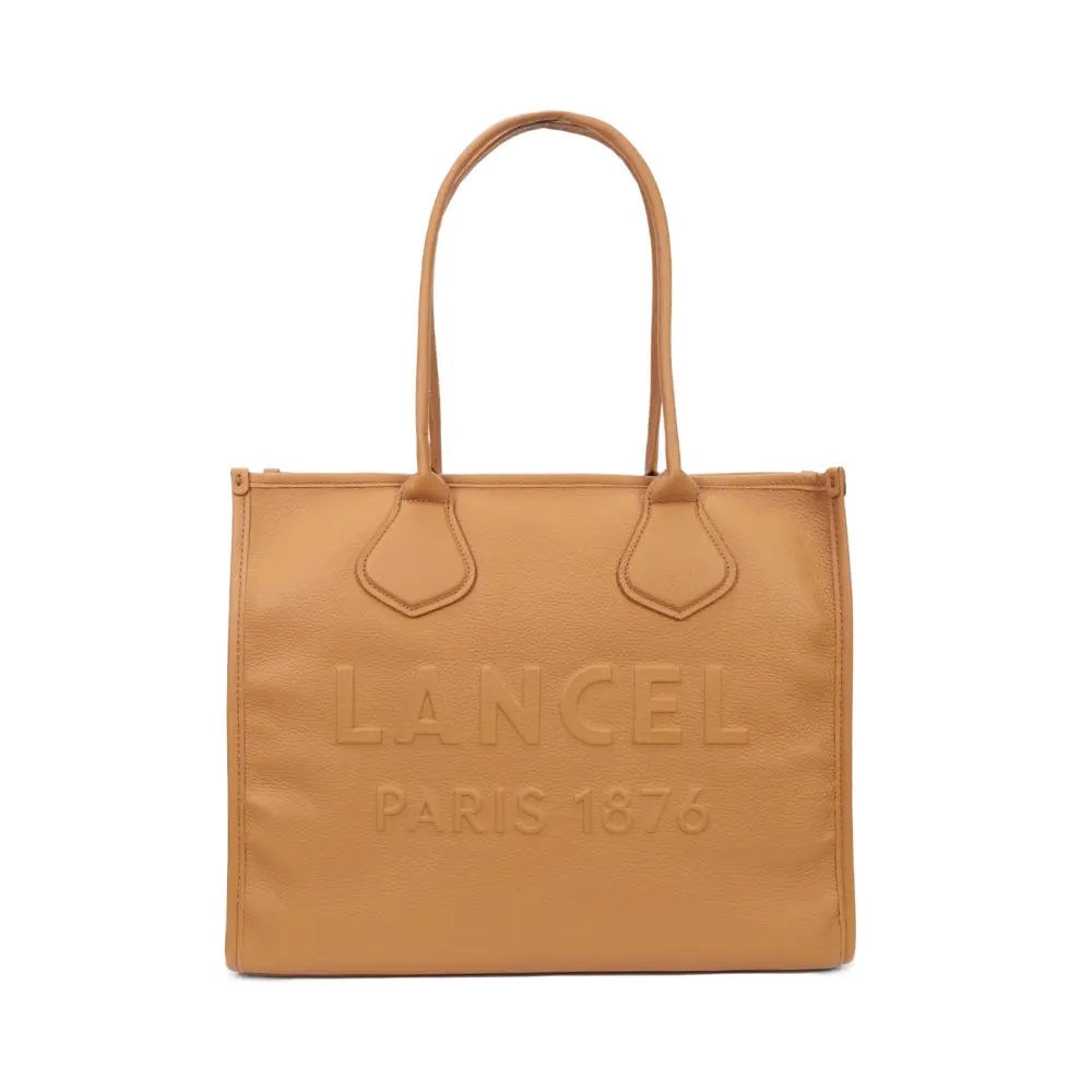 Сумка кожаная Lancel Tot