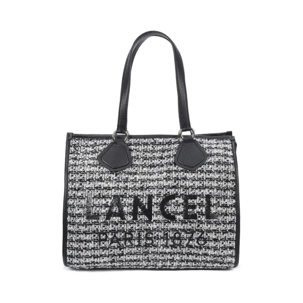 Сумка текстильная Lancel Tot