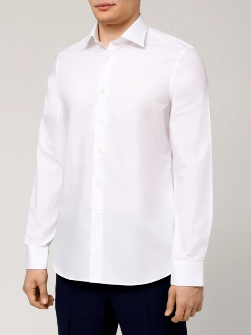 Рубашка Slim Fit хлопковая CANALI