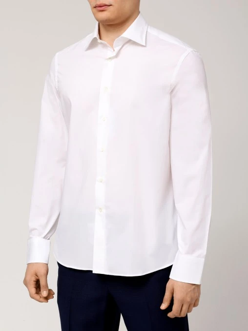 Рубашка Regular Fit хлопковая CANALI