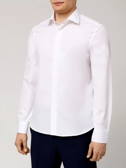 Рубашка Slim Fit хлопковая CANALI