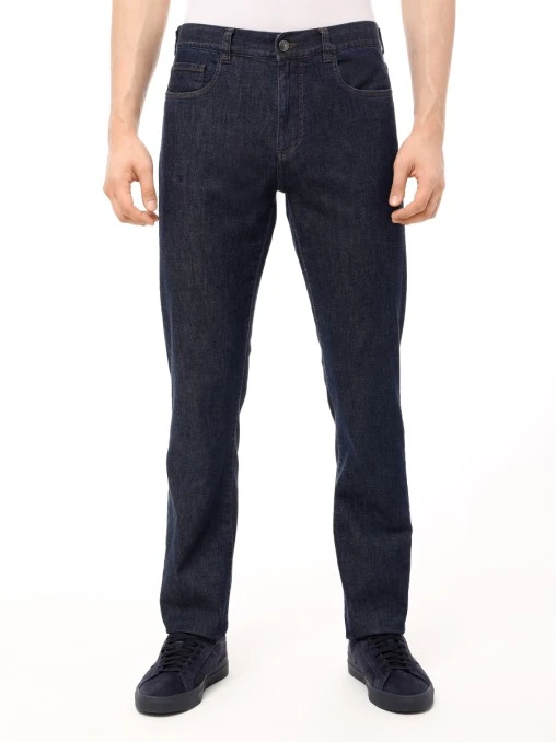 Джинсы Regular Fit хлопковые CANALI