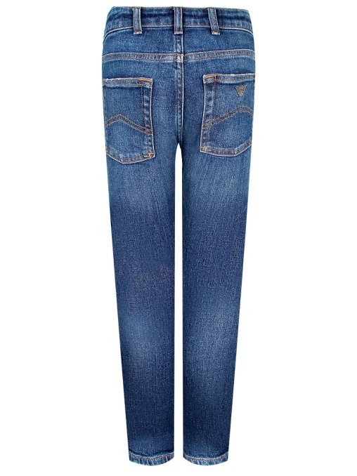 Джинсы хлопковые EMPORIO ARMANI