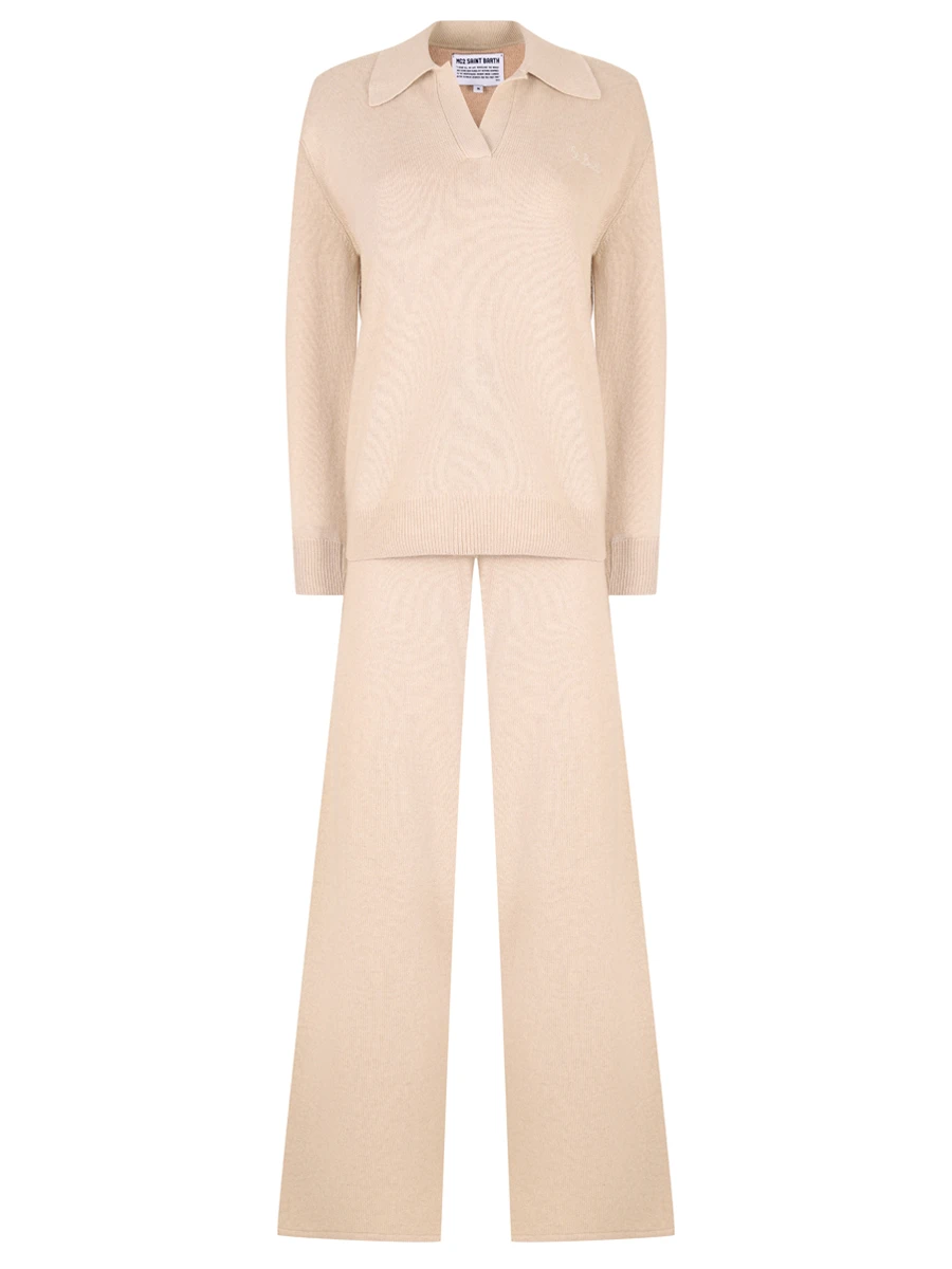 Костюм из шерсти и вискозы