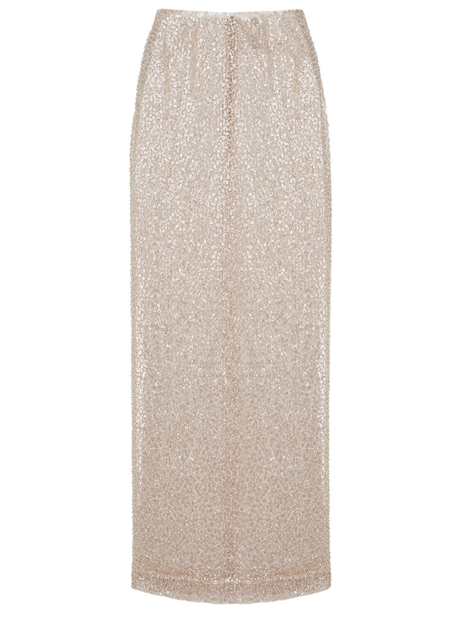Юбка с пайетками