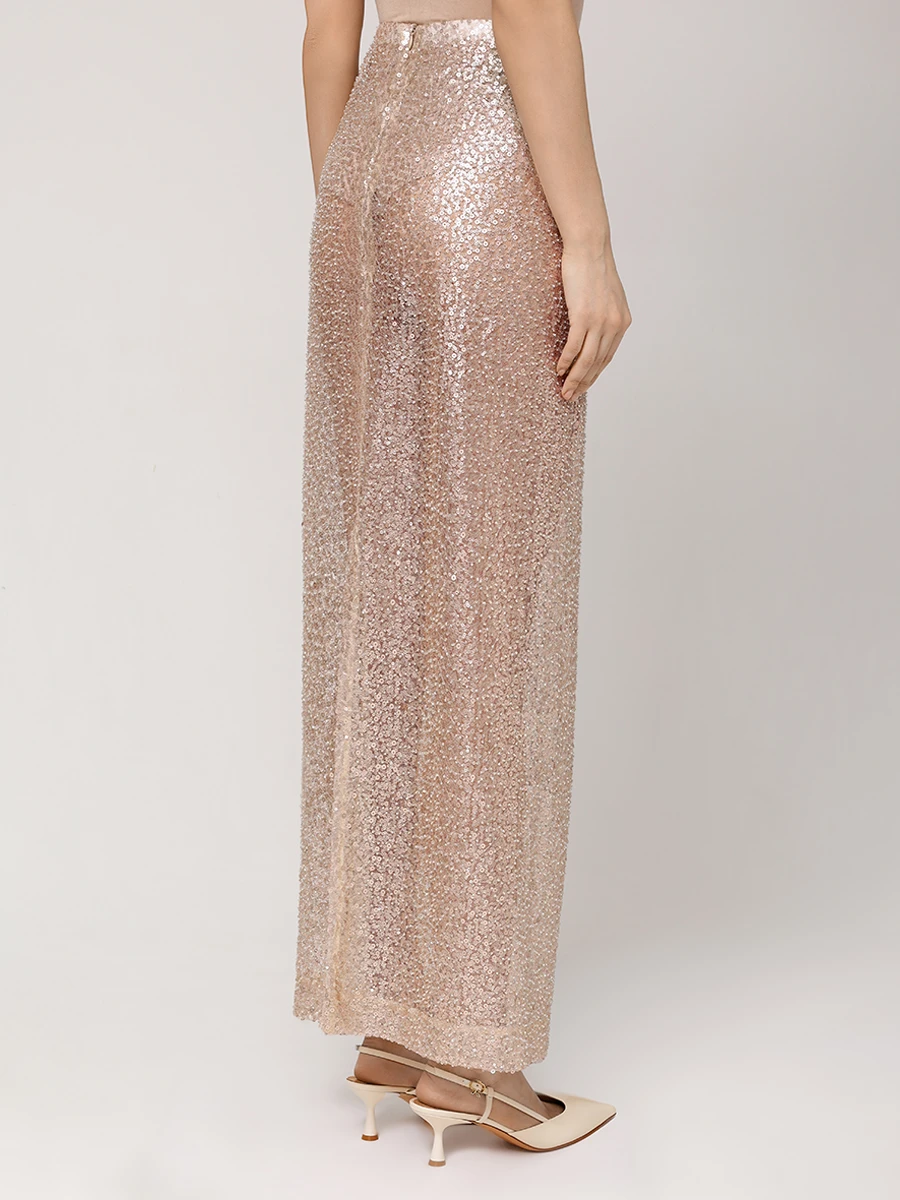 Юбка с пайетками