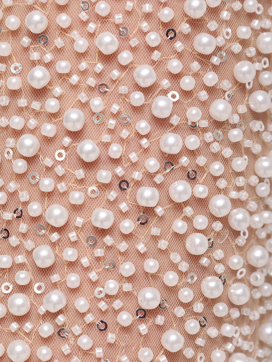 Юбка с жемчугом